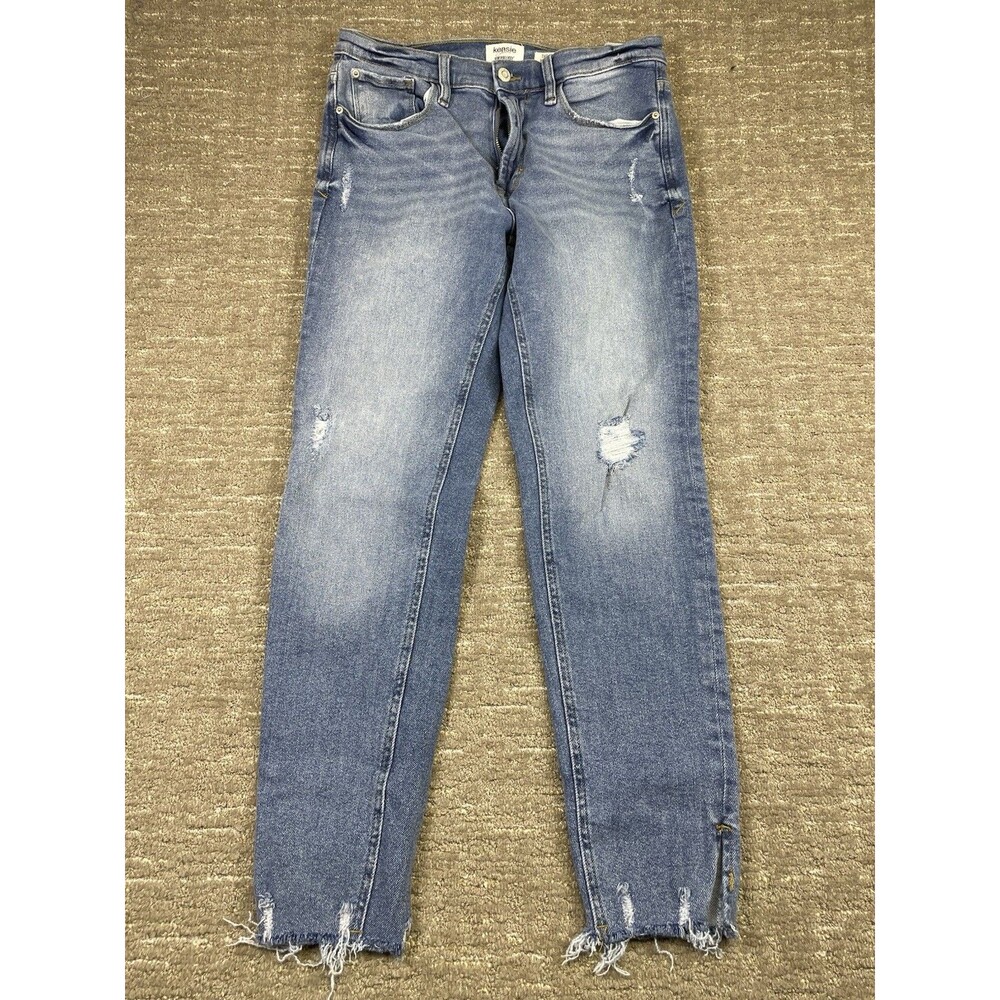 Kensie Jeans Womens 6/28 Blue Vintage Luxe Ultimate High Rise Skinny Light Denim